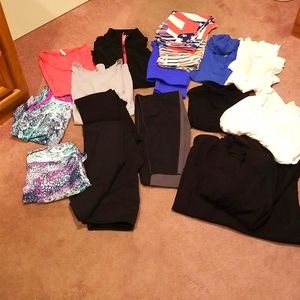 Huge lot of fabletics 17 items small and medium